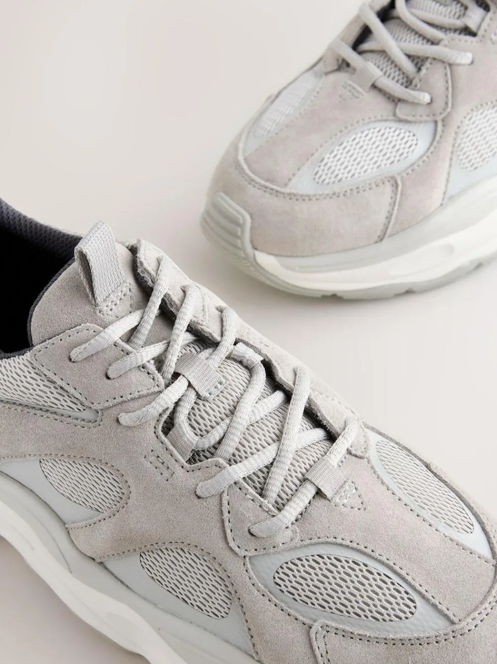 Next Suede Trim Runners^ Sneakers