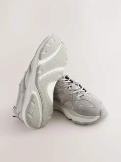 Next Suede Trim Runners^ Sneakers