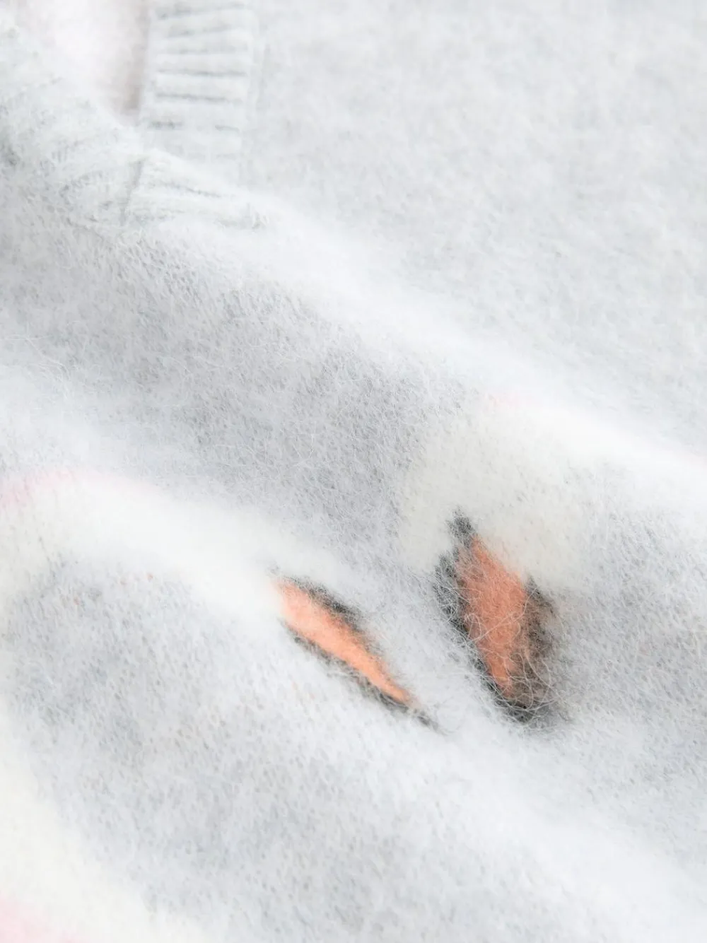 New Next Knitted Tank Grey Swan Scene