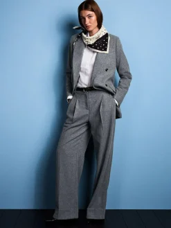 Next Tabitha Simmons X Wool Blend Wide Leg Trousers^Women Suits & Tailoring