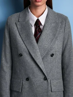 Next Tabitha Simmons X Wool Blend Double Breasted Blazer^Women Suits & Tailoring