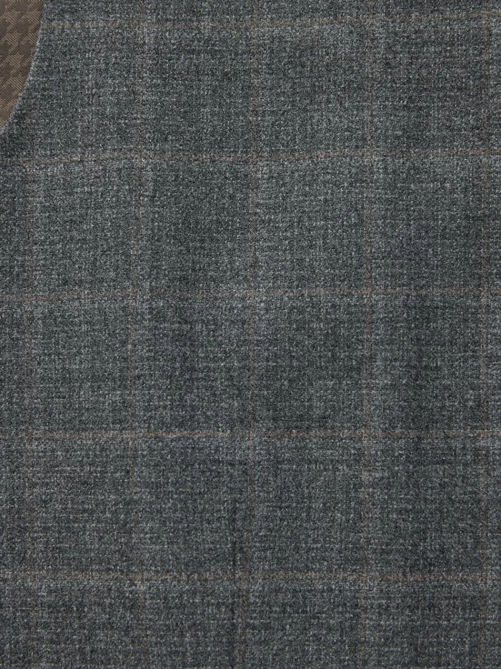 Sale Next Grey Tailored Fit Check Flannel Suit Waistcoat