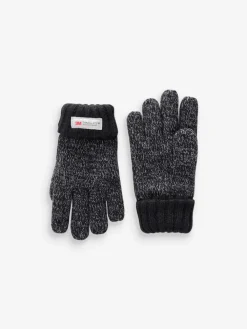 Online Next Grey Thinsulate™ Knitted Gloves (3-16yrs)