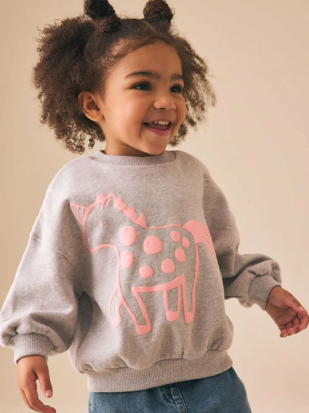Next Grey Unicorn Crew Neck Sweatshirt (3mths-7yrs)^ Sweatshirts & Hoodies|Nightwear