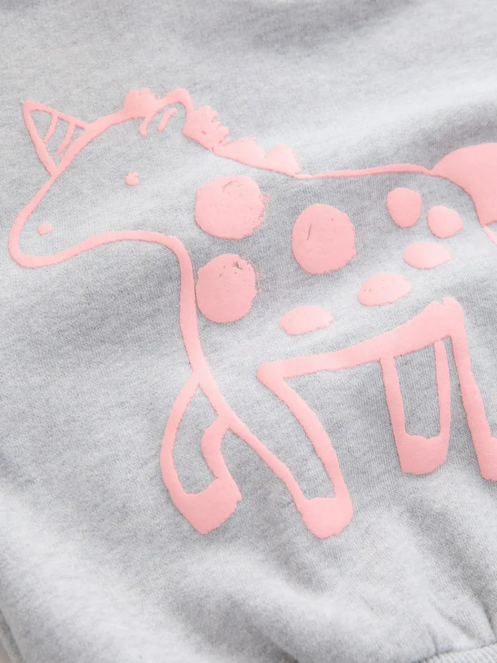 Next Grey Unicorn Crew Neck Sweatshirt (3mths-7yrs)^ Sweatshirts & Hoodies|Nightwear