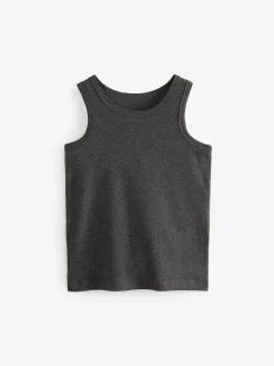 Clearance Next Grey Vests 5 Pack (1.5-16yrs)