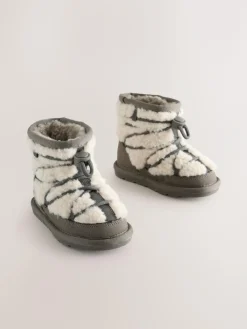 Next Warm Lined Suede Boots^BOY Boots|Boots