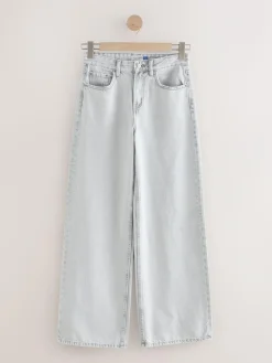 Discount Next Grey Wide Leg Jeans