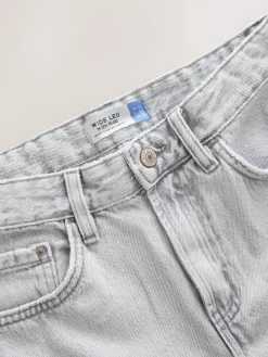 Discount Next Grey Wide Leg Jeans