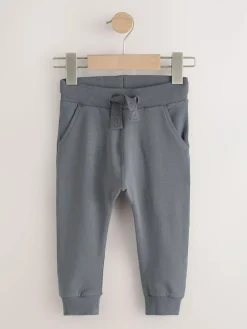 Sale Next Grey/Black/Green Skinny Fit Joggers 5 Pack (3mths-7yrs)