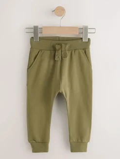 Sale Next Grey/Black/Green Skinny Fit Joggers 5 Pack (3mths-7yrs)