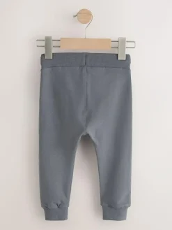 Sale Next Grey/Black/Green Skinny Fit Joggers 5 Pack (3mths-7yrs)
