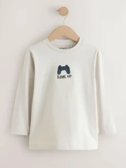 Next Graphic Long Sleeve T-Shirts 3 Pack (3-16yrs)^BOY T-Shirts