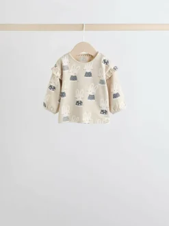 Discount Next Grey/Cream Character Long Sleeve Top And Leggings Set 6 Piece (0mths-3yrs)