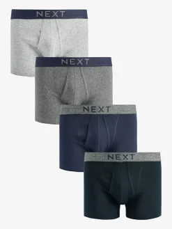 Next 4 pack A-Front Pure 100% Cotton Boxers^ Underwear|Underwear