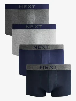 Next 4 pack Hipster 100% Cotton Boxers^ Underwear|Underwear