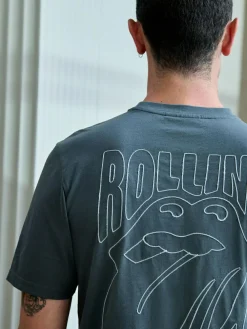 Next Grey/Red The Rolling Stones Short Sleeve Pyjamas Set^ Pyjamas