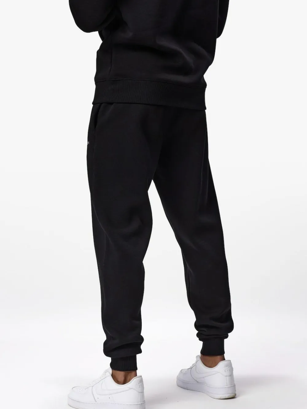 Gym King Black Linear Fundamental Joggers
