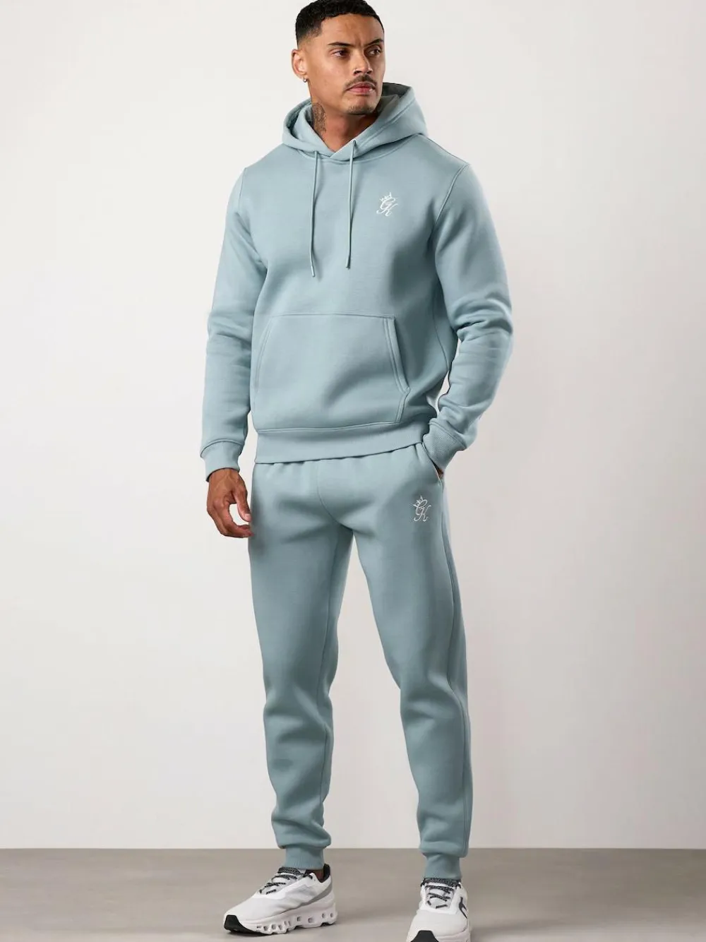 Gym King Grey Fundamental Fleece Joggers^ Joggers|Joggers