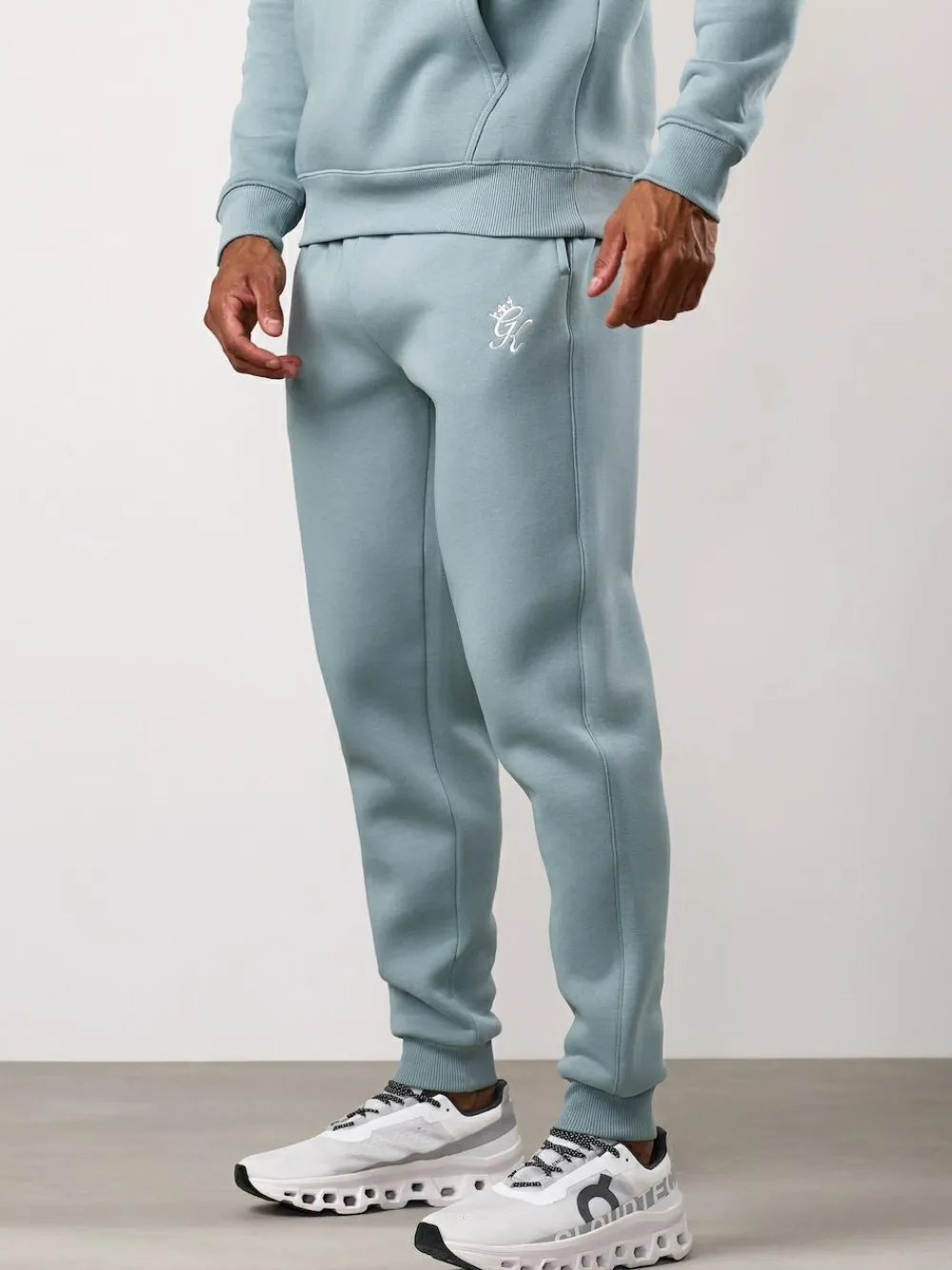 Gym King Grey Fundamental Fleece Joggers^ Joggers|Joggers