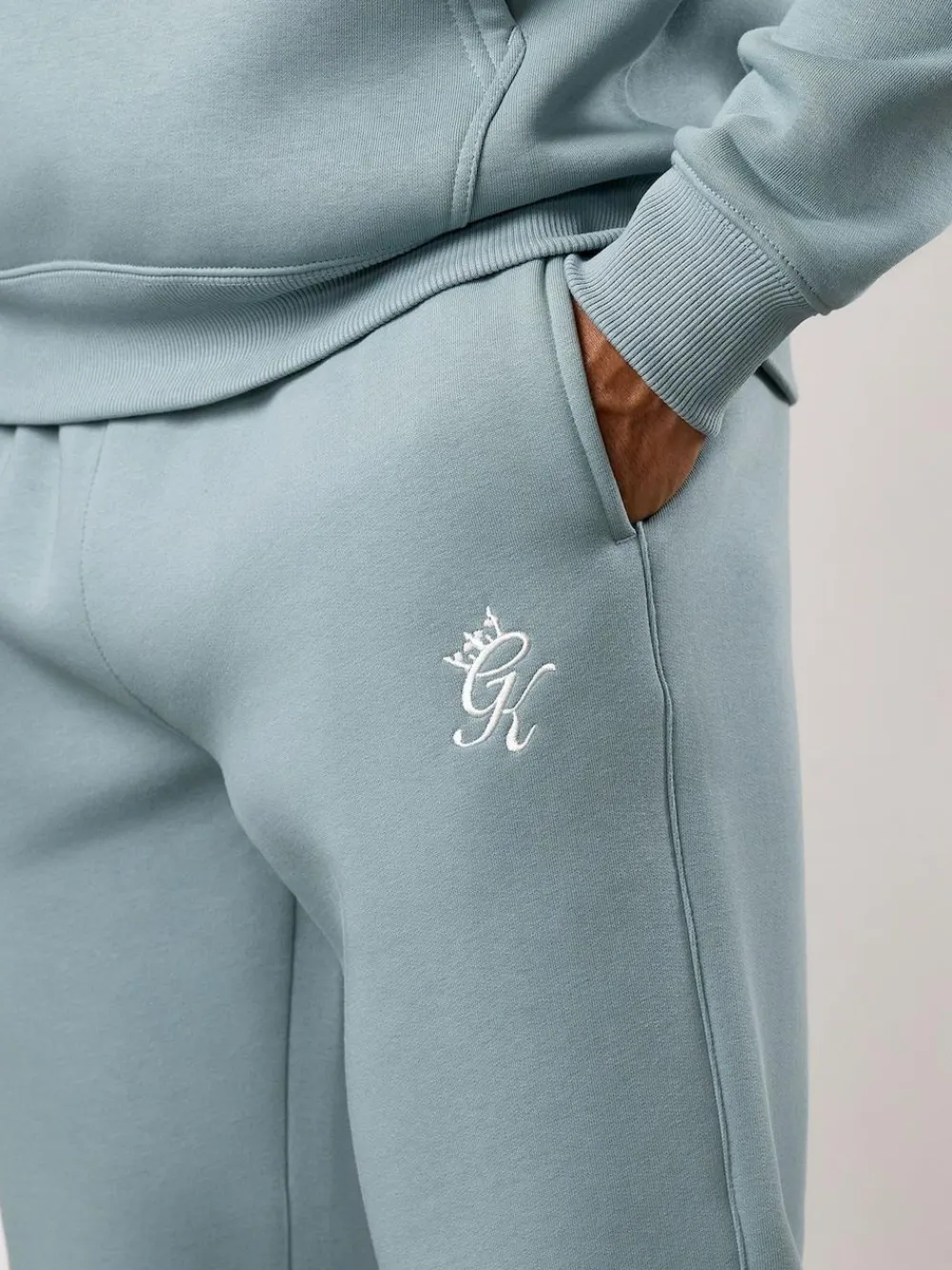 Gym King Grey Fundamental Fleece Joggers^ Joggers|Joggers