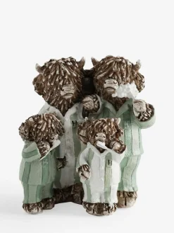 Next Pyjamas Family Bathroom Ornament Hamish Green Stripe