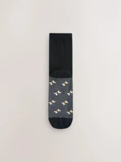 Next Hamish Highland Cow Footbed Ankle Socks 5 Pack^Women Socks & Tights