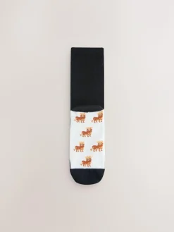 Next Hamish Highland Cow Footbed Ankle Socks 5 Pack^Women Socks & Tights