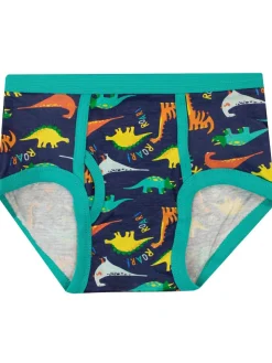 New Harry Bear Black Dinosuar 100% Cotton Underwear 5 Pack