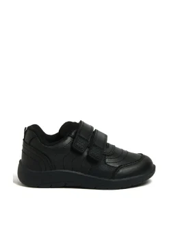 Harry Bear Black Football School Shoes