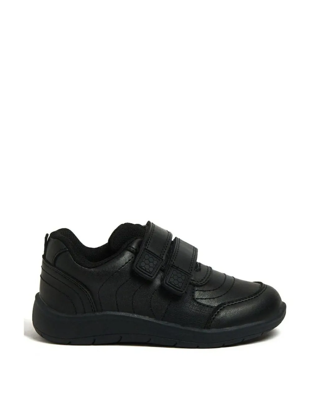 Harry Bear Black Football School Shoes