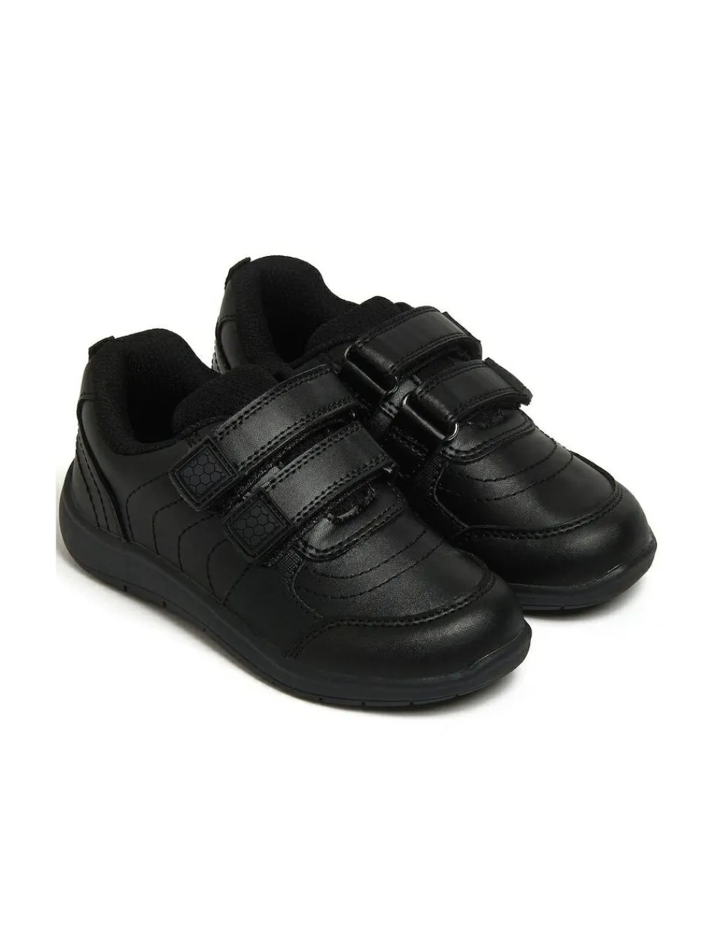 Harry Bear Black Football School Shoes
