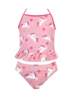 Harry Bear Pink Unicorn Tankini 2 Piece Swimsuit^ Swimwear