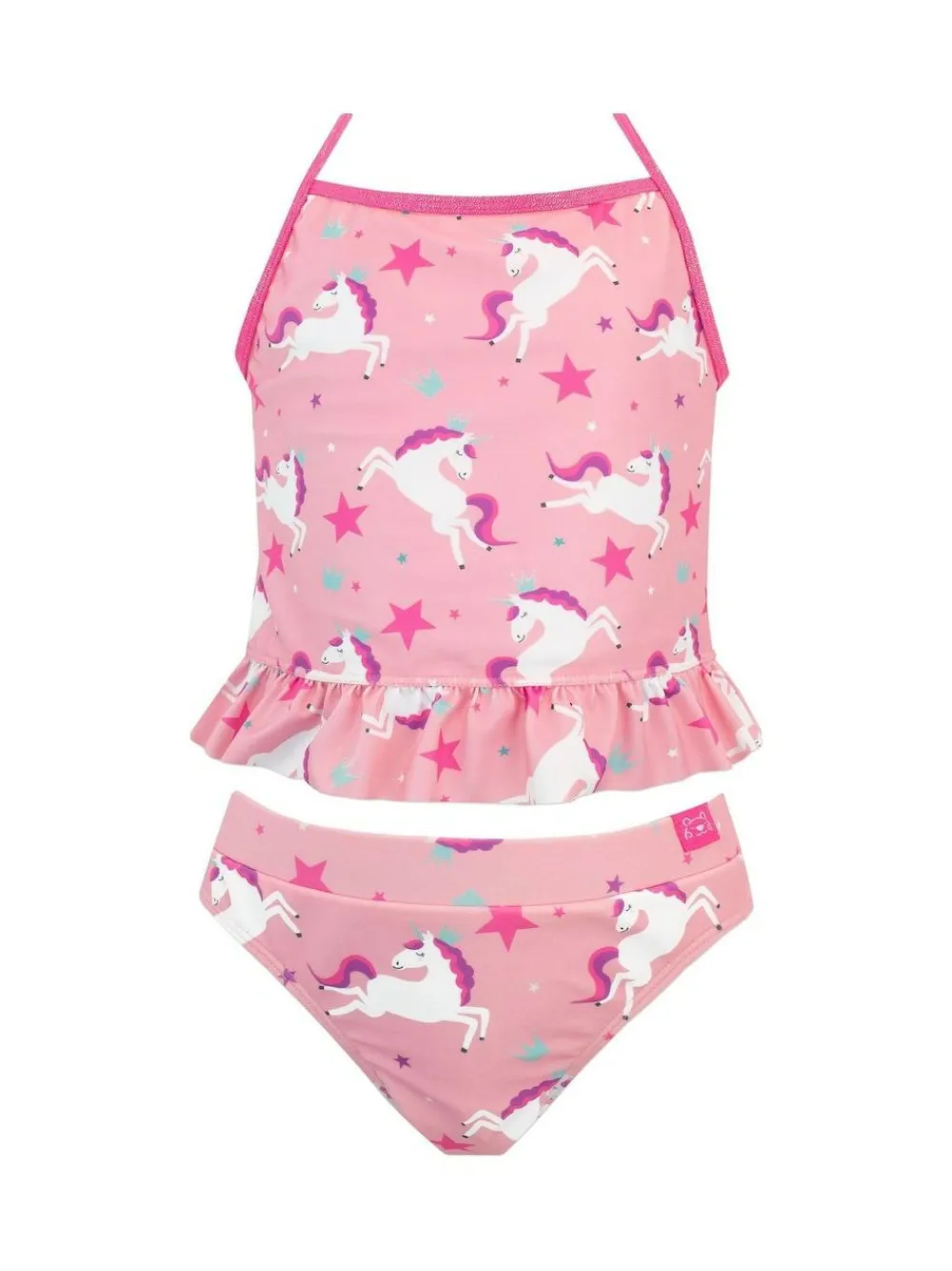 Harry Bear Pink Unicorn Tankini 2 Piece Swimsuit^ Swimwear