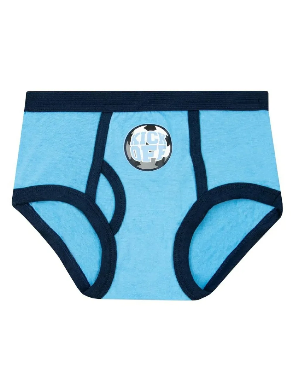 Harry Bear White Football 100% Cotton Underwear 5 Pack^BOY Underwear