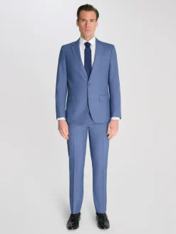 Sale Harry Brown Alex Slim Fit Suit Jacket Blue Marl