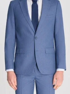 Sale Harry Brown Alex Slim Fit Suit Jacket Blue Marl