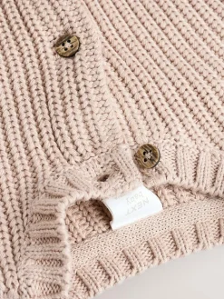Next Chunky Knitted Embroidered Baby Cardigan^BOY Unisex|Baby Winter Clothing