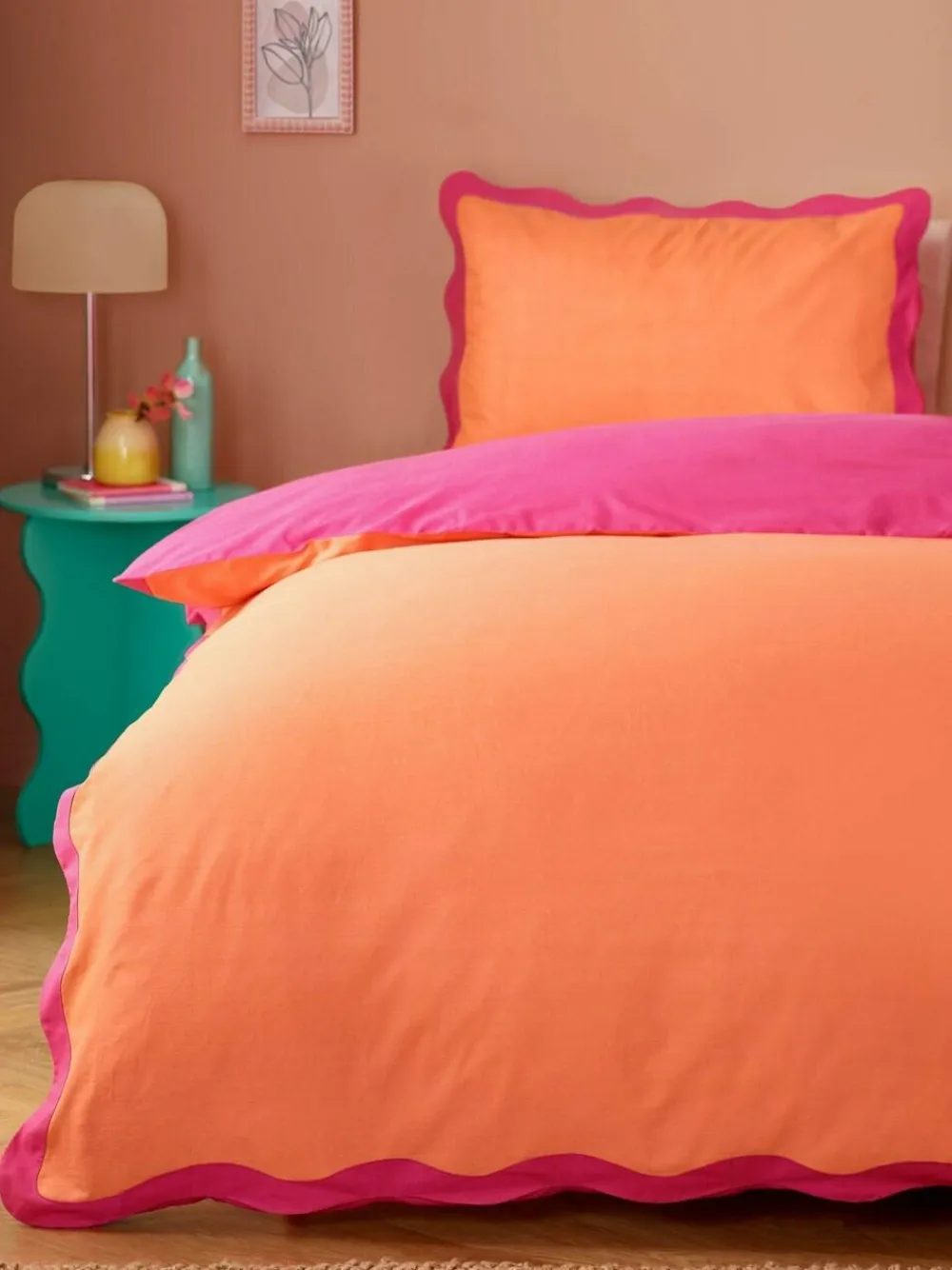 heya home Coral Scallop Duvet Set^ Branded Bedlinen