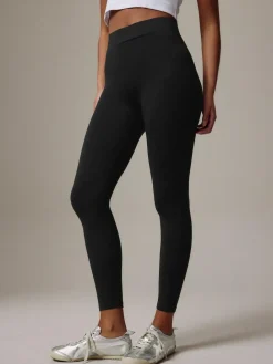 Next High Waist Black Full Length Leggings^Women Sportswear|Leggings & Sweatpants
