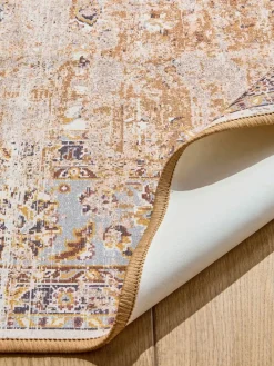 Hot Next Washable Emporium Oriental Rug Honey Yellow