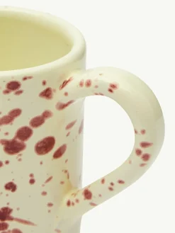 Hot Pottery Set of 4 Splatter Mugs^ Mugs & Cups