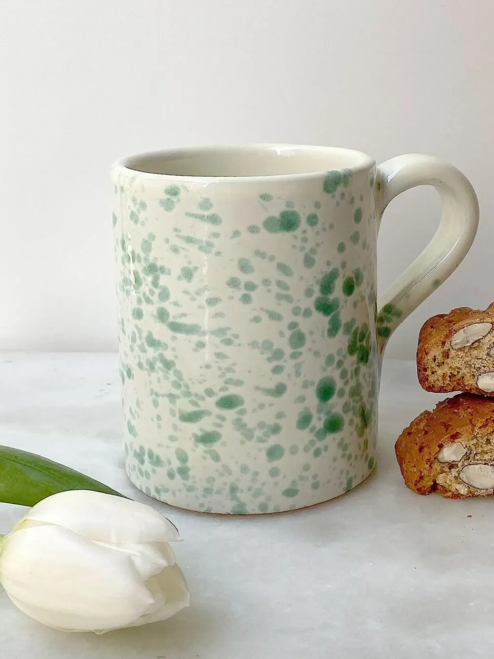 Hot Pottery Set of 4 Splatter Mugs^ Mugs & Cups