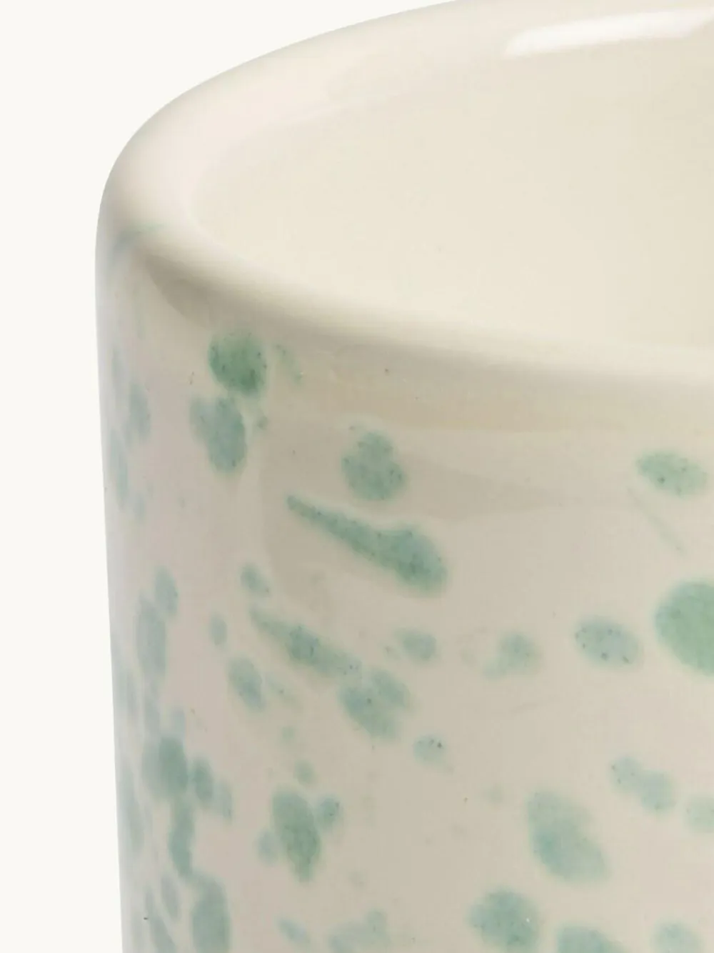 Hot Pottery Set of 4 Splatter Mugs^ Mugs & Cups