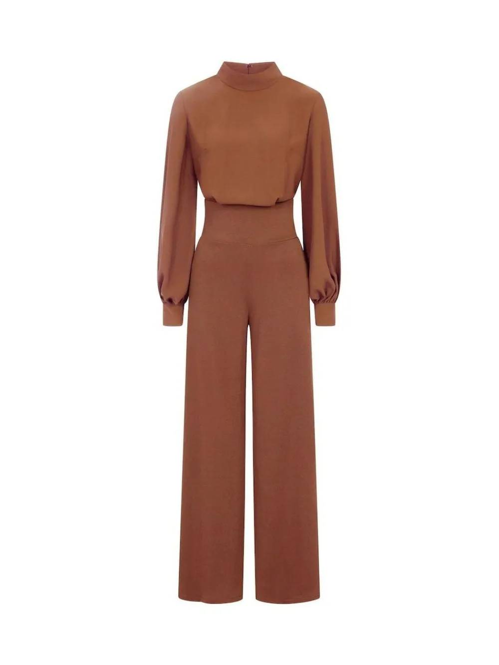 Hot Squash Wide Leg Jumpsuit with Blouson Sleeve^Women Jumpsuits & Playsuits