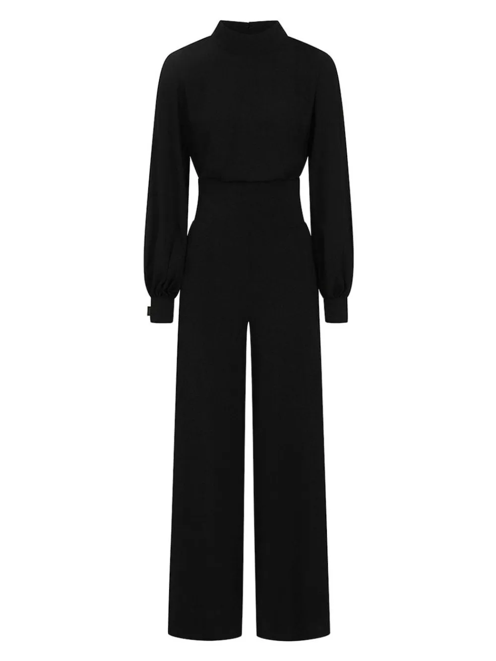 Discount Hot Squash HotSquash Wide Leg Jumpsuit With Blouson Sleeve