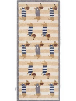 Hug Rug Beige Sausage Dog Chic Runner^ Rugs & Runners