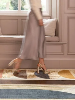 Discount Hug Rug Cream Oval Eclipse Runner