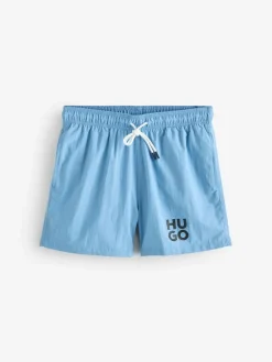 New HUGO Paolo Swim Shorts Blue