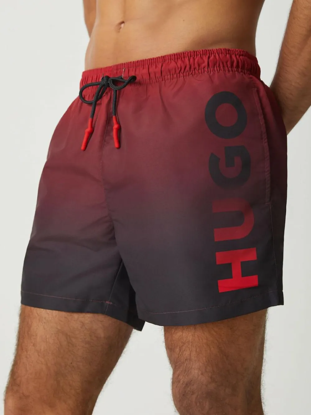 HUGO Red Gradient Swim Shorts^ Swimwear